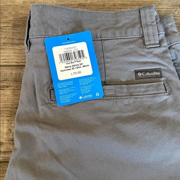 Columbia Gray Flex Mens Pants 30x34 - Picture 4 of 5